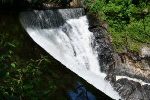 Waterfall in Norwich, CT.